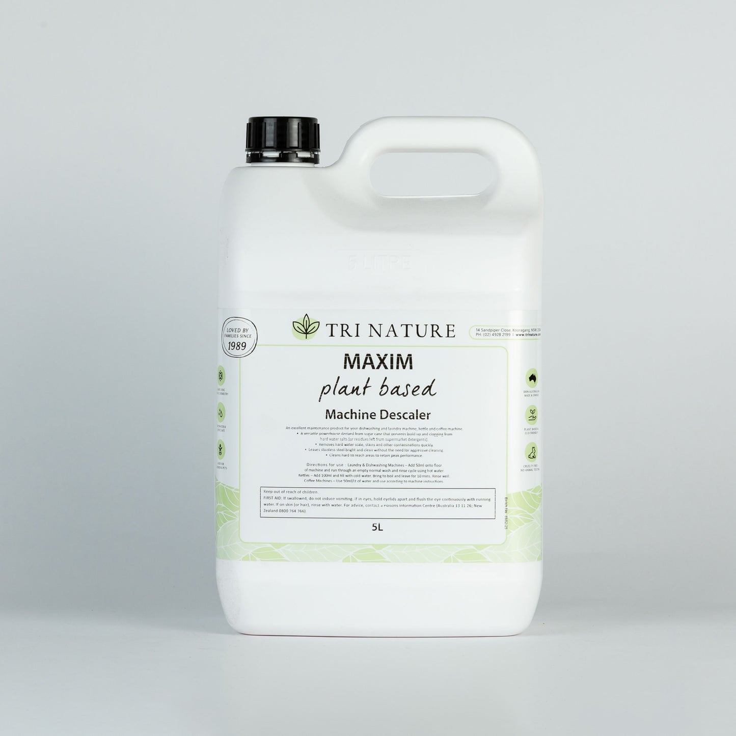 Tri Nature Maxim Descaler Bulk 5 Litres