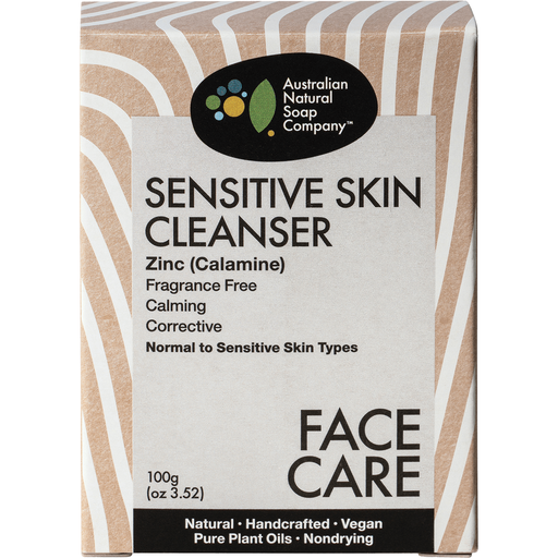 The Australian Natural Soap Comapny - Sensitive Skin Facial Cleanser 100g