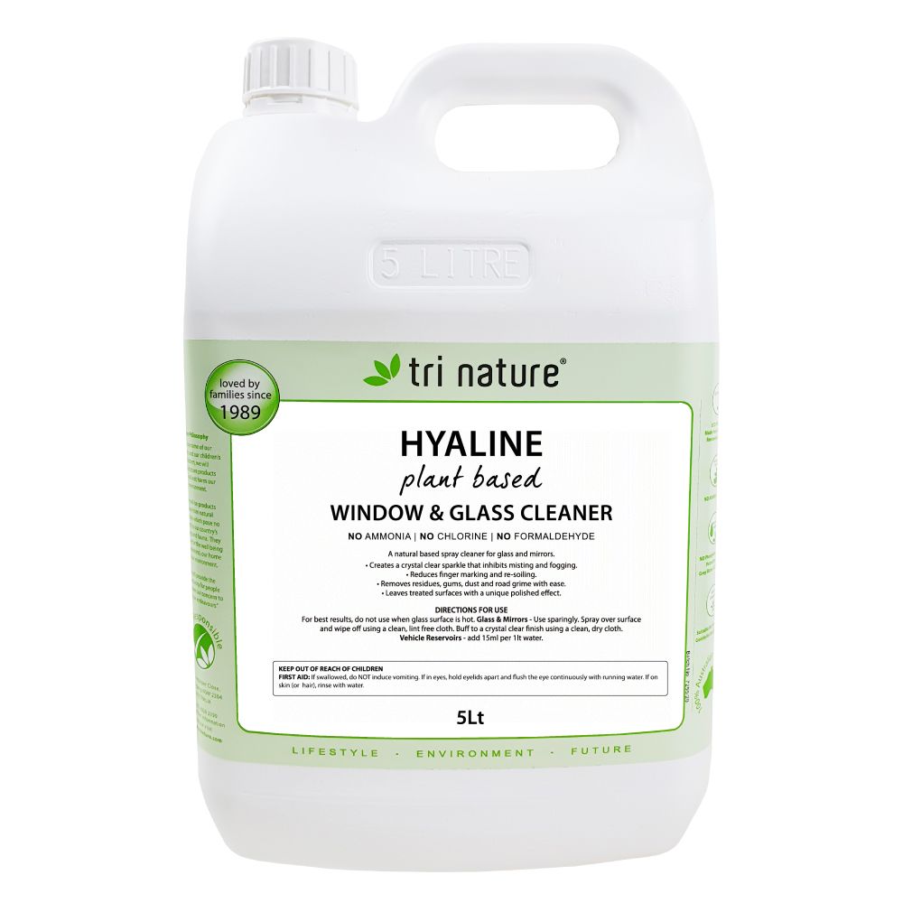 Tri Nature Glass and Window Cleaner (Concentrate) 5 Litres.