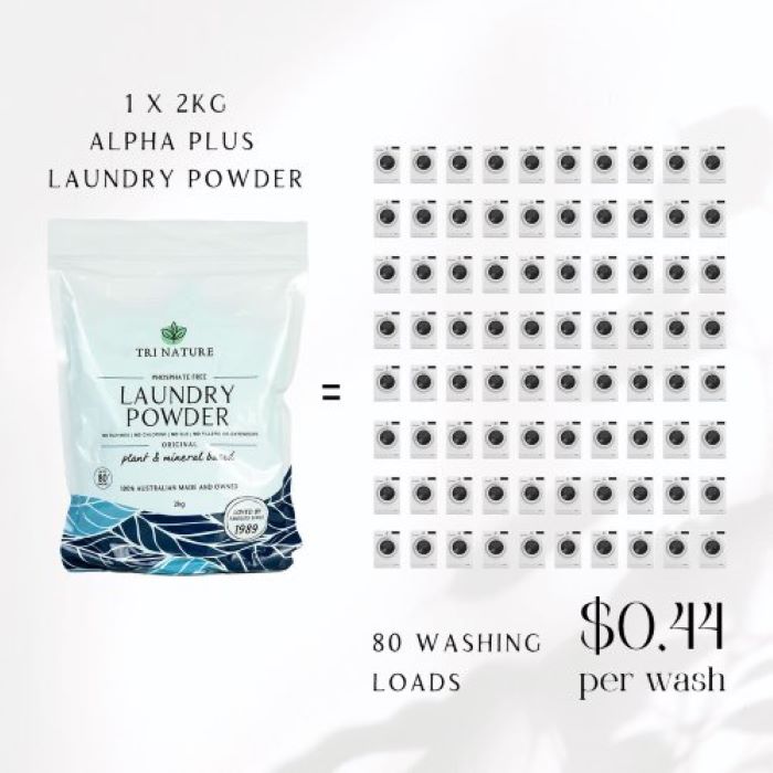Tri Nature Laundry Powder - Ocean fresh