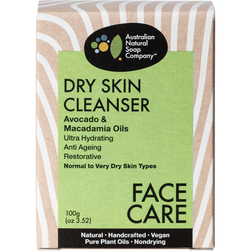 The Austalian Natural Soap Soap Company - Dry Skin Facial Cleanser 100g