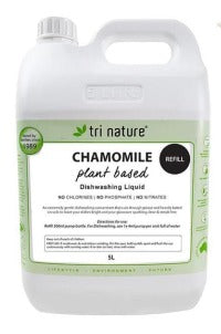 Tri Nature Chamomile Dish washing Liquid - 5 litre Bulk Bottle