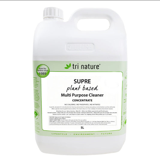Tri Nature Supre - Multipurpose Cleaner Eucalyptus (CONCENTRATE) 5 Litres